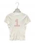 Christian Dior (クリスチャン ディオール) J′ADORE DIORロゴTシャツ ホワイト サイズ:42：27000円