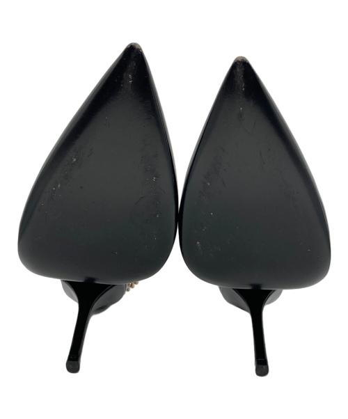 GUCCI（グッチ）GUCCI (グッチ) シニョリーアスリングバックパンプス ブラック サイズ:39の古着・服飾アイテム