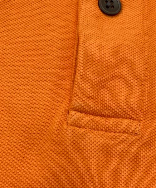 stussy（ステューシー）stussy (ステューシー) CLASSIC PIQUE POLO オレンジ サイズ:Sの古着・服飾アイテム