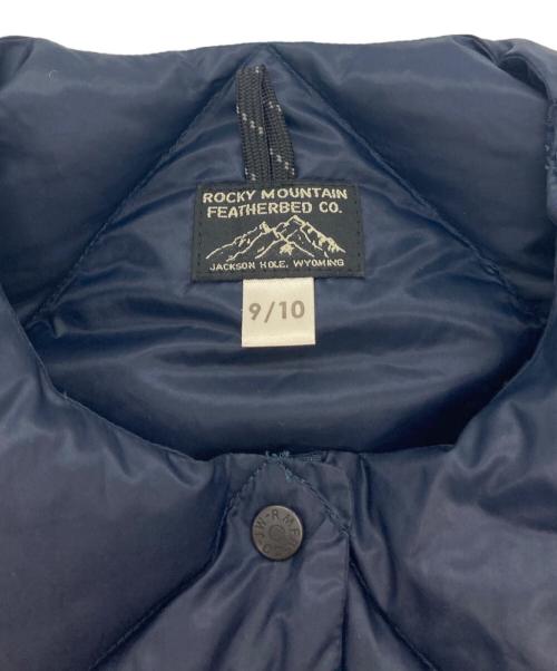 RockyMountainFeatherBed（ロッキーマウンテンフェザーベッド）RockyMountainFeatherBed (ロッキーマウンテンフェザーベッド) ダウンベスト ネイビー サイズ:9/10の古着・服飾アイテム