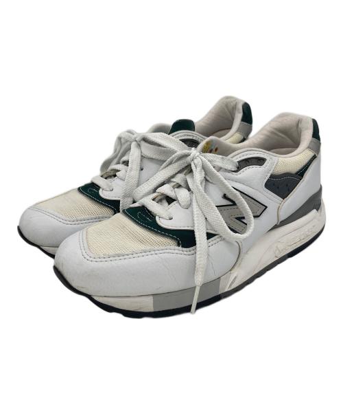 NEW BALANCE（ニューバランス）NEW BALANCE (ニューバランス) ローカットスニーカー ホワイト サイズ:25cmの古着・服飾アイテム