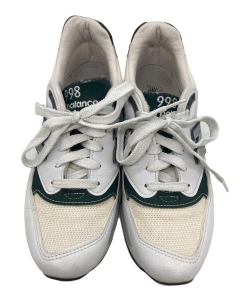 NEW BALANCE（ニューバランス）NEW BALANCE (ニューバランス) ローカットスニーカー ホワイト サイズ:25cmの古着・服飾アイテム