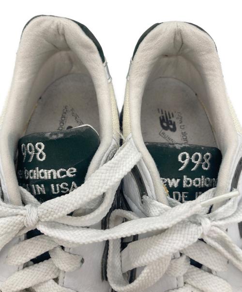 NEW BALANCE（ニューバランス）NEW BALANCE (ニューバランス) ローカットスニーカー ホワイト サイズ:25cmの古着・服飾アイテム