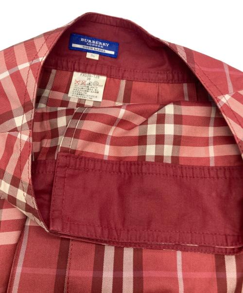 BURBERRY（バーバリー）BURBERRY (バーバリー) チェックプリーツスカート ピンク サイズ:36の古着・服飾アイテム