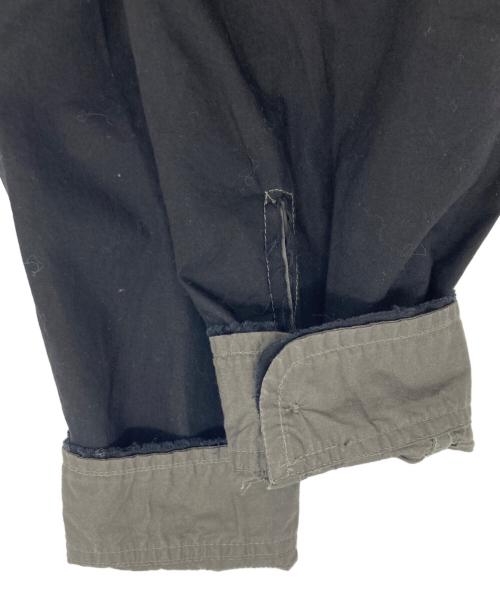 DIESEL（ディーゼル）DIESEL (ディーゼル) S-WEEZER ダメージ加工シャツ ブラック×カーキ サイズ:Mの古着・服飾アイテム