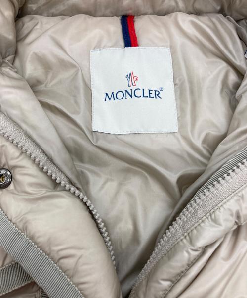 MONCLER（モンクレール）MONCLER (モンクレール) MONCLER ダウンコート ベージュ サイズ:1の古着・服飾アイテム