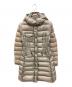 MONCLER（モンクレール）の古着「MONCLER ダウンコート」｜ベージュ