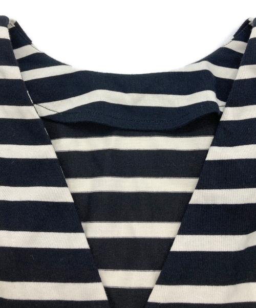 HER LIP TO（ハーリップトゥ）Her lip to (ハーリップトゥ) Tribeca Jersey Dress ブラック×ホワイト サイズ:Sの古着・服飾アイテム