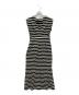 Her lip to (ハーリップトゥ) Tribeca Jersey Dress ブラック×ホワイト サイズ:S：8000円