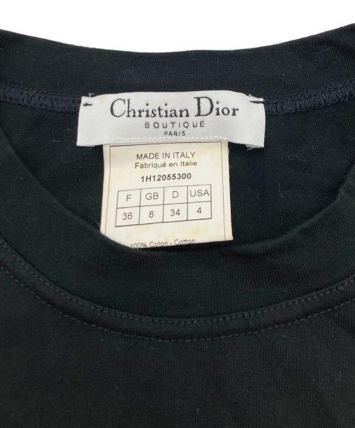 Christian Dior（クリスチャン ディオール）Christian Dior (クリスチャン ディオール) J'ADORE ノースリーブカットソー ブラック サイズ:36の古着・服飾アイテム