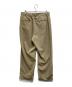 BEAMS PLUS (ビームスプラス) 2 Pleats Trousers PE Twill ベージュ サイズ:L：7000円