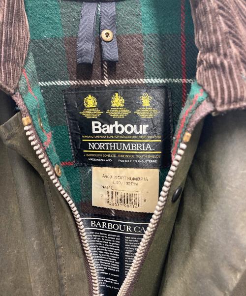 Barbour（バブアー）Barbour (バブアー) NORTHUMBRIA OILED JKT オリーブ サイズ:40の古着・服飾アイテム