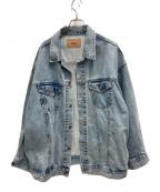 UNGRIDアングリッド）の古着「ビッグシルエットデニムジャケット」｜インディゴ