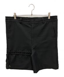 SYU.HOMME/FEMM（シュウオムフェム）の古着「Love slacks shorts」｜ブラック