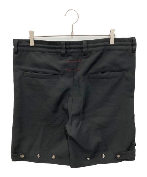 SYU.HOMME/FEMM（シュウオムフェム）SYU.HOMME/FEMM (シュウオムフェム) Love slacks shorts ブラック サイズ:1の古着・服飾アイテム