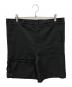 SYU.HOMME/FEMM（シュウオムフェム）の古着「Love slacks shorts」｜ブラック