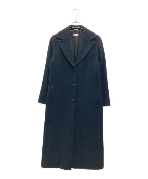 MAX&Co.（マックスアンドコー）MAX&Co. (マックスアンドコー) ウールコート ブラック サイズ:42の古着・服飾アイテム