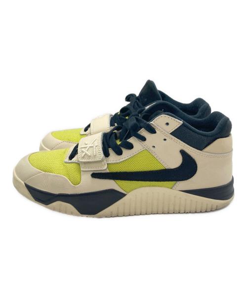 NIKE（ナイキ）NIKE (ナイキ) TRAVIS SCOTT (トラヴィス・スコット) Jordan Jumpman Jack TR CJ1 T-Rexx アイボリー サイズ:27cmの古着・服飾アイテム