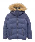 DESCENTE ALLTERRAINデザイント オルテライン）の古着「Down hoodie」｜ネイビー