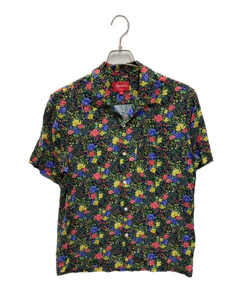 SUPREME（シュプリーム）Supreme (シュプリーム) MINI FLORAL RAYON S/S SHIRT グリーン サイズ:Sの古着・服飾アイテム