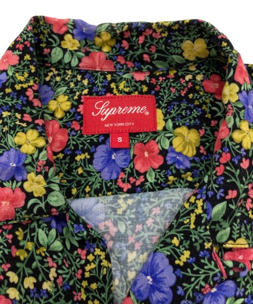 SUPREME（シュプリーム）Supreme (シュプリーム) MINI FLORAL RAYON S/S SHIRT グリーン サイズ:Sの古着・服飾アイテム