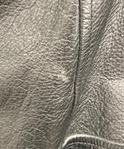 AVIREX（アヴィレックス）AVIREX (アヴィレックス) レザージャケット ブラック サイズ:Mの古着・服飾アイテム