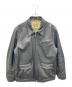 AVIREX（アヴィレックス）の古着「レザージャケット」｜ブラック