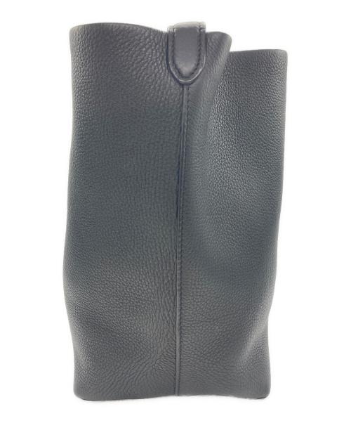 THE ROW（ザ ロウ）THE ROW (ザ ロウ) N/S Park レザートートバッグ/Medium ブラックの古着・服飾アイテム