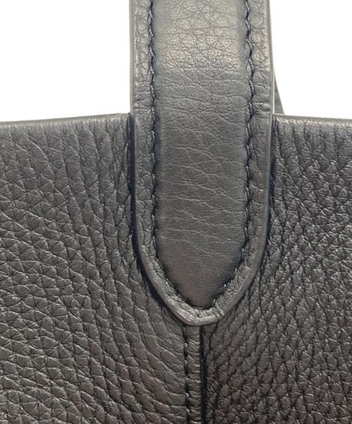 THE ROW（ザ ロウ）THE ROW (ザ ロウ) N/S Park レザートートバッグ/Medium ブラックの古着・服飾アイテム