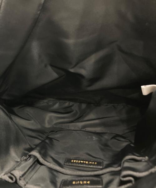 ANYA HINDMARCH（アニヤ・ハインドマーチ）ANYA HINDMARCH (アニヤ・ハインドマーチ) Eyesトート ブラックの古着・服飾アイテム