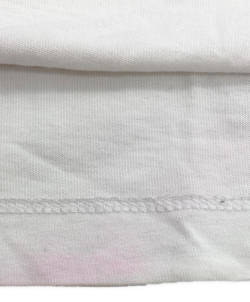 MONCLER（モンクレール）MONCLER (モンクレール) Flocked Logo Patch Vintage Cotton Tee ホワイト サイズ:XLの古着・服飾アイテム