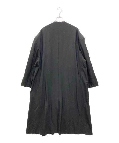 LAD MUSICIAN（ラッドミュージシャン）LAD MUSICIAN (ラッドミュージシャン) COLLARLESS MAXI JACKET ブラック サイズ:44の古着・服飾アイテム