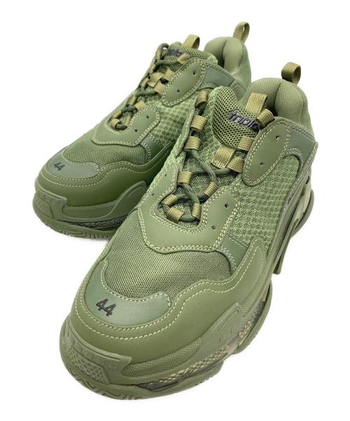 BALENCIAGA（バレンシアガ）BALENCIAGA (バレンシアガ) Triple S カーキ サイズ:28cmの古着・服飾アイテム