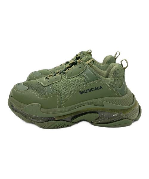 BALENCIAGA（バレンシアガ）BALENCIAGA (バレンシアガ) Triple S カーキ サイズ:28cmの古着・服飾アイテム