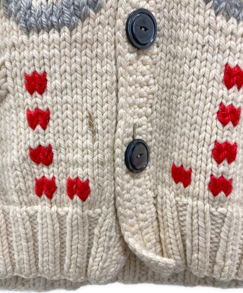 Barbara Roberts（Barbara Roberts）Barbara Roberts (Barbara Roberts) ［古着］カウチンニットカーディガン グレー サイズ:記載なしの古着・服飾アイテム