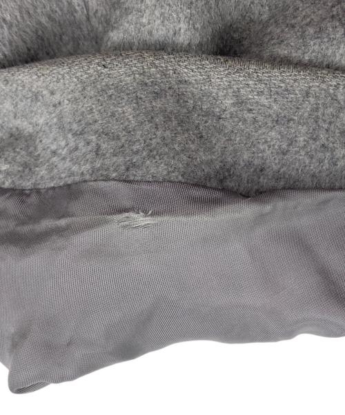 UNIVERSAL LANGUAGE（ユニバーサルランゲージ）UNIVERSAL LANGUAGE (ユニバーサルランゲージ) カシミヤ チェスターコート グレー サイズ:Mの古着・服飾アイテム