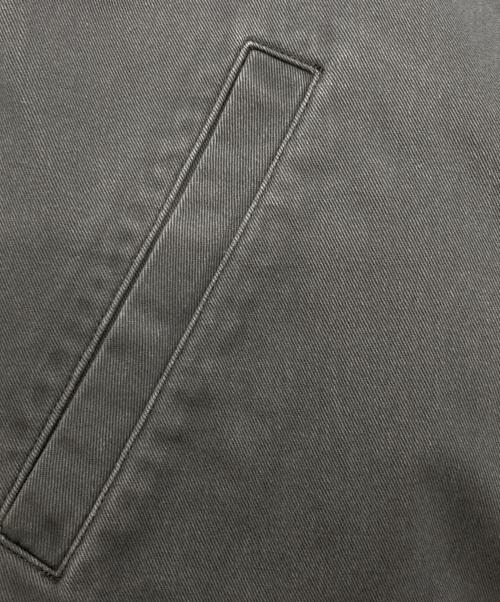 ARMY YVES SALOMON（イヴサロモンアーミー）ARMY YVES SALOMON (イヴサロモンアーミー) ラビットファーライナー付ミリタリージャケット グレー サイズ:36の古着・服飾アイテム