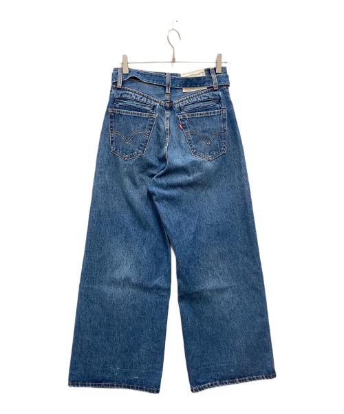 LEVI'S（リーバイス）LEVI'S (リーバイス) sacai (サカイ) ウルトラワイドバギージーンズ インディゴ サイズ:SIZE 0の古着・服飾アイテム