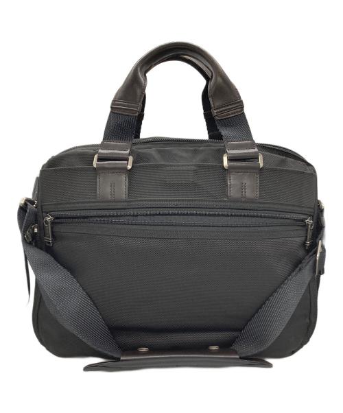 TUMI（トゥミ）TUMI (トゥミ) ALPHA BRAVO BROOKS SLIM BRIEF ブラック×ブラウンの古着・服飾アイテム