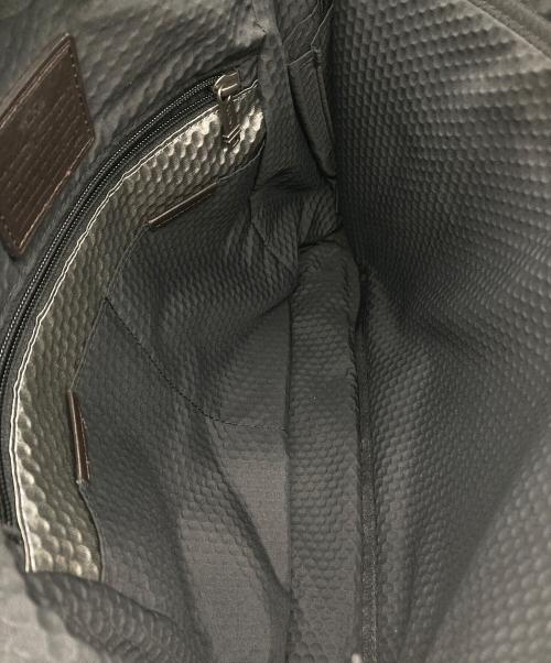 TUMI（トゥミ）TUMI (トゥミ) ALPHA BRAVO BROOKS SLIM BRIEF ブラック×ブラウンの古着・服飾アイテム
