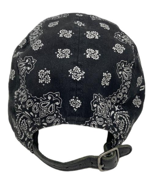 SUPREME（シュプリーム）Supreme (シュプリーム) Bandana Camp Cap ブラックの古着・服飾アイテム
