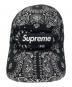 Supreme (シュプリーム) Bandana Camp Cap ブラック：9000円