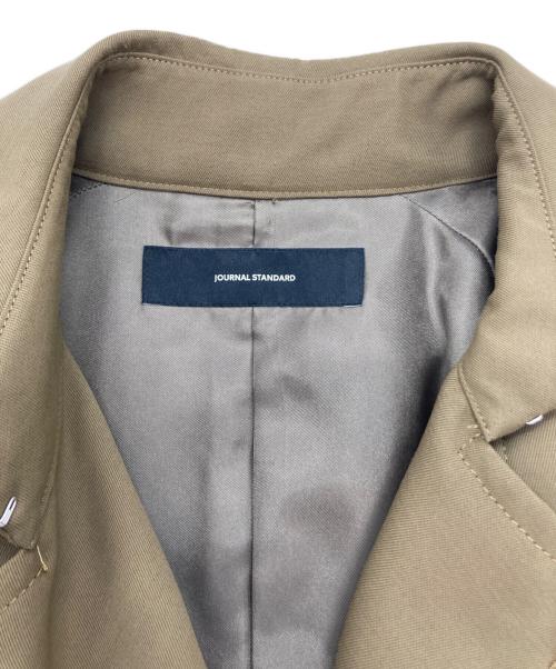 JOURNAL STANDARD（ジャーナルスタンダード）JOURNAL STANDARD (ジャーナルスタンダード) クリアツイルトレンチコート オリーブ サイズ:FREEの古着・服飾アイテム