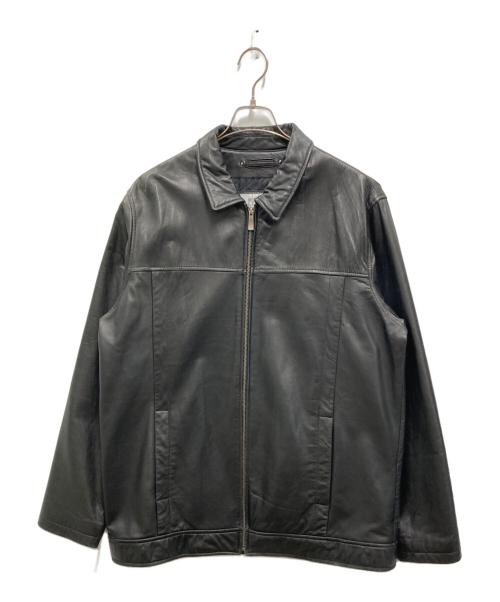 wilsons leather（ウィルソンズレザー）wilsons leather (ウィルソンズレザー) レザージャケット ブラック サイズ:Mの古着・服飾アイテム