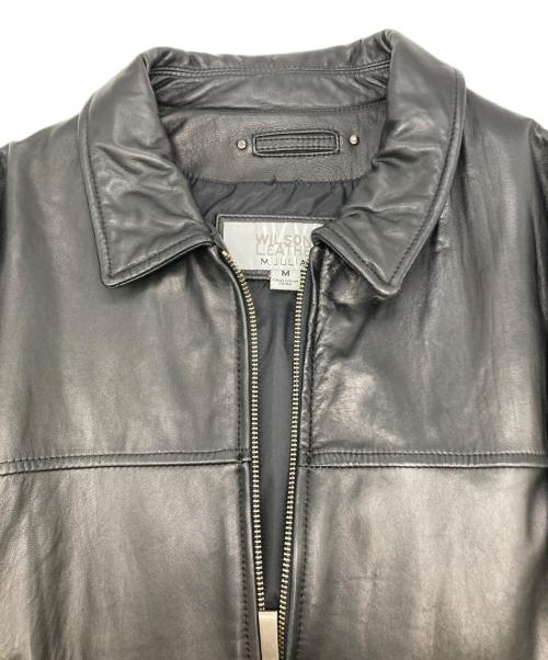 wilsons leather（ウィルソンズレザー）wilsons leather (ウィルソンズレザー) レザージャケット ブラック サイズ:Mの古着・服飾アイテム