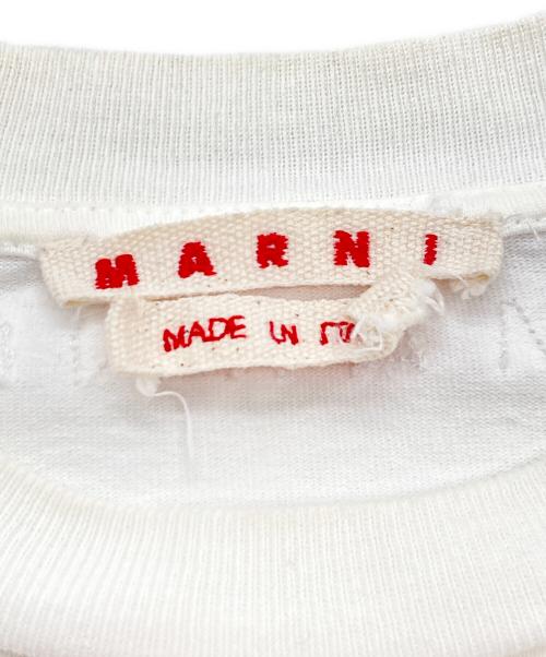 MARNI（マルニ）MARNI (マルニ) LOOSE FIT-T-SHIRT ホワイト サイズ:44の古着・服飾アイテム