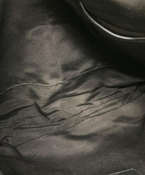 COACH（コーチ）COACH (コーチ) Art Leather Flat Crossbody Satchel ブラックの古着・服飾アイテム