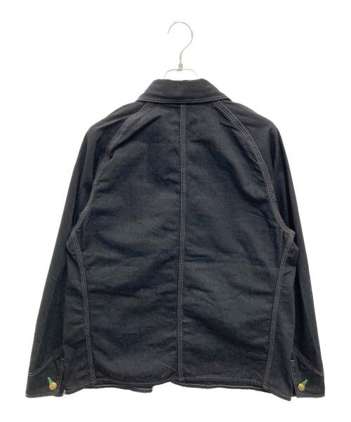 TCB jeans（ティーシービー ジーンズ）TCB JEANS (ティーシービー ジーンズ) Cat Head Jacket BKBK ブラック サイズ:36の古着・服飾アイテム