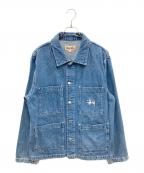 stussyステューシー）の古着「Denim Chore JACKET」｜インディゴ