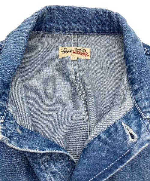 stussy（ステューシー）stussy (ステューシー) Denim Chore JACKET インディゴ サイズ:Mの古着・服飾アイテム